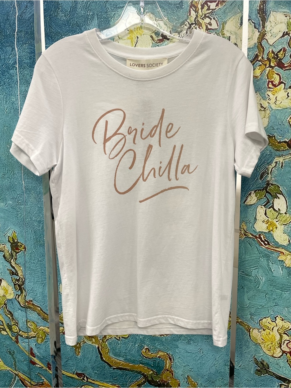 Lovers Society “Bridechilla” T-shirt sz S